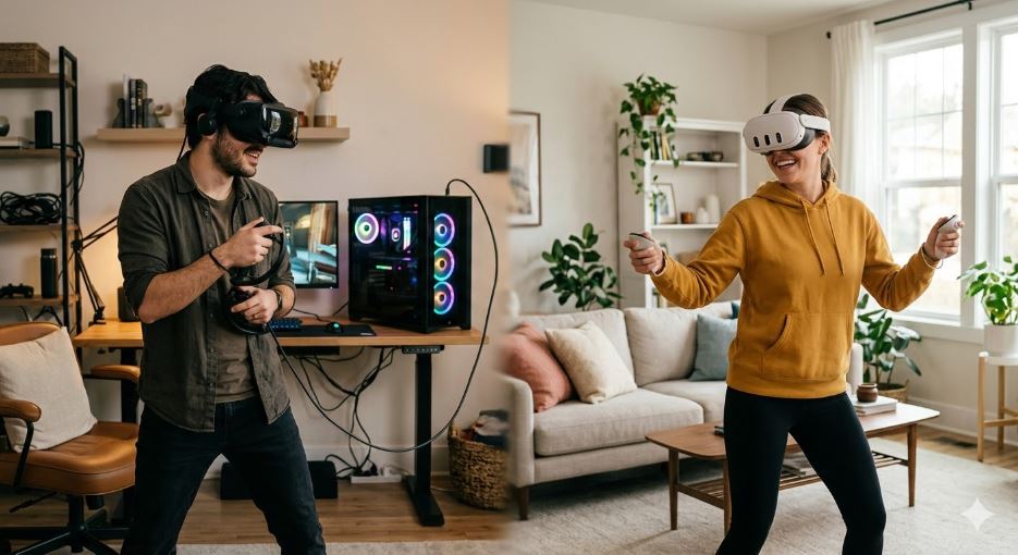 PC vs. All-In-One VR Gaming Headsets: Which Is Right for You?